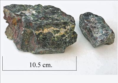 Serpentinite. bastite serpentine. Bill Bagley Rocks and Minerals